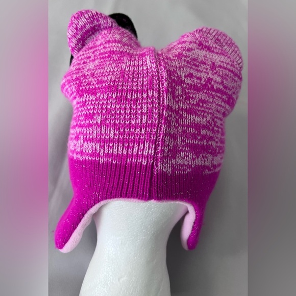 Hello Kitty Mittens Hat Girls Pink Cat Hat/cap - Picture 3 of 11
